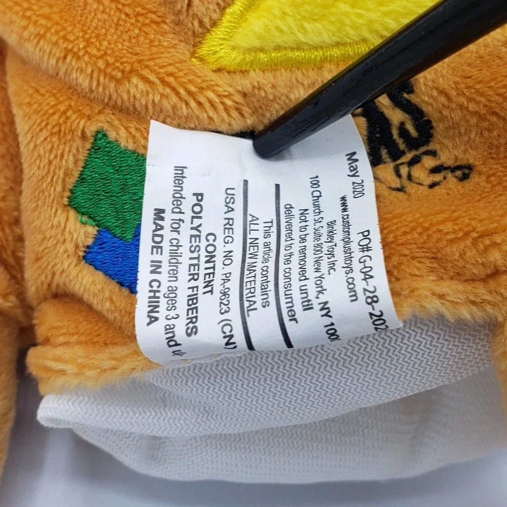 Hand Puppet Descartes Big Ideas‎ Orange Cat Hand Puppet Plush Learning Toy